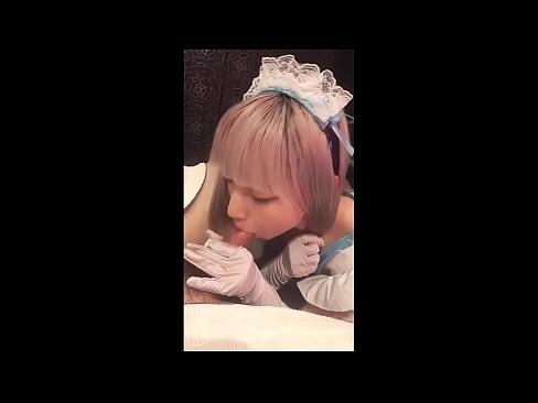 ❤️ 日本偶像 [mayuka]，法國女僕服裝，第 1 部分，口交和用乳液混蛋 ️❌ 蕩婦 在 zh-tw.milf-nut-net.ru ❌